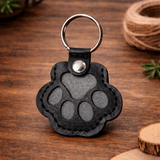 Pet Memorial Keychain Keepsake Paw Print Charm - LICHTZOONE